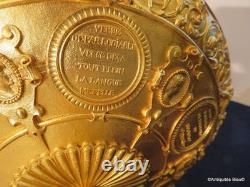 Centre de Table Coupe en Bronze doré XIXéme 24cm Haut époque Napoléon III