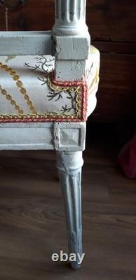 Chaise Lyre d'époque Louis XVI estampillé GAY