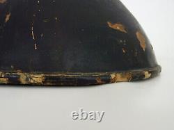 Chapeau Japonais papier mâché et bois laqué Epoque XIXème