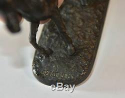 Cheval bronze animalier par P. J Mène époque XIXème
