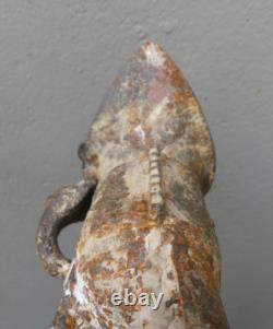 Chine Vase JUE Tripode Fonte ancienne XIX ème manque un pied 19cm haute époque