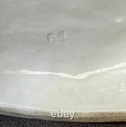 Cigogne Grenouille Ancienne Porcelaine Décor Polychrome Époque XIXe