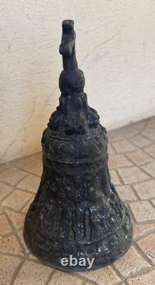 Clochette en bronze 1900 goût haute époque France Provence