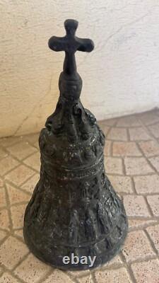 Clochette en bronze 1900 goût haute époque France Provence