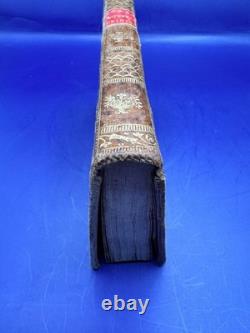 Code d'instruction criminelle 1810 Toulouse Reliure cuir époque Napoléon