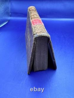 Code d'instruction criminelle 1810 Toulouse Reliure cuir époque Napoléon