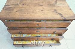 Commode époque Empire en noyer