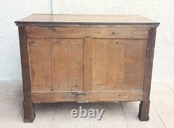 Commode époque Empire en noyer