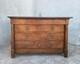 Commode &eacute;poque Empire En Ronce De Noyer