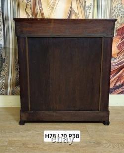 Console époque Empire Acajou un tiroir XIXeme siecle
