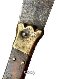 Couteau Pliant Type Navaja Beauvoir Thiers Espagne Époque XIX ème Antique Knife