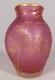 Daum Nancy, Vase Coeur De Marie En Verre Mon Coeur Avez époque Fin Xix ème