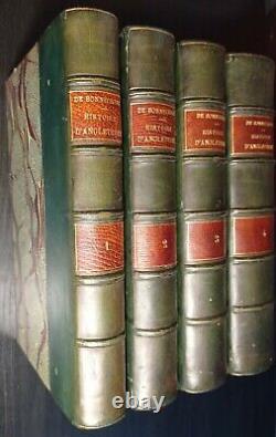 E. DE BONNECHOSE Histoire d'Angleterre jusqu'à l'époque de la Rév. Fr. 1862