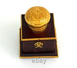 ENCRIER EMPIRE Bois et Bronze Doré Epoque Napoléon III XIXème Siècle