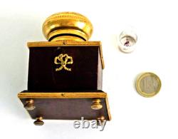 ENCRIER EMPIRE Bois et Bronze Doré Epoque Napoléon III XIXème Siècle