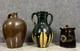 Ensemble De 3 Pichets En Poterie époque Xix Eme Siècle