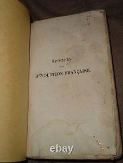 Epoques et journées mémorables de la Révolution Française. 1832 DUVEYRIER