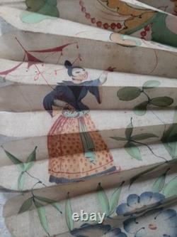 Éventail époque Restauration / XIXème/Charles X