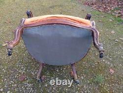 Fauteuil Louis Philippe En Acajou Epoque Xix°