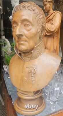 François Joseph DURET buste époque Empire début XIXème Siècle