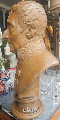 François Joseph DURET buste époque Empire début XIXème Siècle