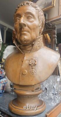 François Joseph DURET buste époque Empire début XIXème Siècle