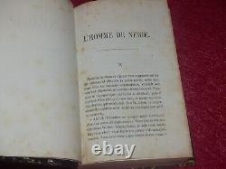 GEORGE SAND / L'HOMME DE NEIGE Complet 2/2 EO 1859 Bien relié d'epoque