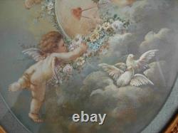 GOUACHE SUR PAPIER, ANGELOTS, DLG A BEAU, EPOQUE XIXème