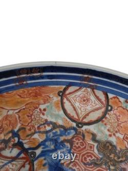 Grand Plat Imari Arita Époque Meiji Fin XIXeme Rare Décor Au Dragon