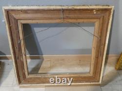 Grand cadre Napoléon III en bois et stuc doré, époque XIX ème