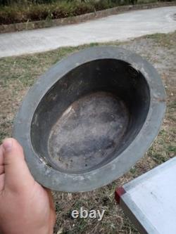 Grande Jardinière En Laiton Repoussé Et Ajourée Style Louis XIV, D'époque XIXeme