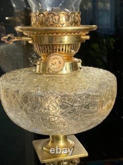 Grande Lampe D' Epoque Victorienne