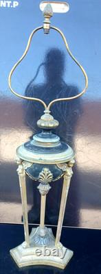 Grande Lampe époque empire en bronze athénienne hauteur 74 cm style Thomire