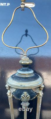 Grande Lampe époque empire en bronze athénienne hauteur 74 cm style Thomire