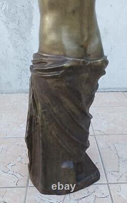 Grande sculpture en bronze Venus de Milo époque XIXème