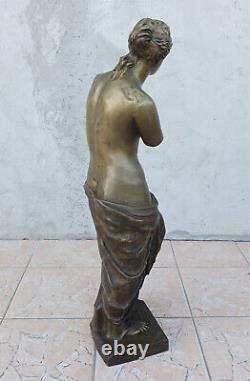 Grande sculpture en bronze Venus de Milo époque XIXème