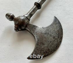 Hache Marteau à Sucre en Fer Forgé Époque XIX ème Antique Sugar Hammer Iron
