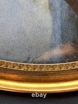 JEAN-URBAIN GUÉRIN (1761-1836) PEINTURE MINIATURE PORTRAIT ÉPOQUE DÉBUT XIXème