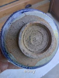Japon ancien bol chawan grès signé époque MEIJI 19ème siècle