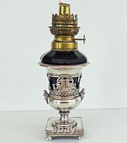 LAMPE à PETROLE Forme Vase Médicis Style Empire Epoque Napoléon III XIXème