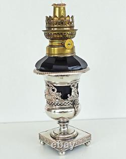 LAMPE à PETROLE Forme Vase Médicis Style Empire Epoque Napoléon III XIXème