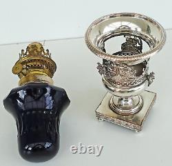 LAMPE à PETROLE Forme Vase Médicis Style Empire Epoque Napoléon III XIXème