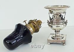 LAMPE à PETROLE Forme Vase Médicis Style Empire Epoque Napoléon III XIXème