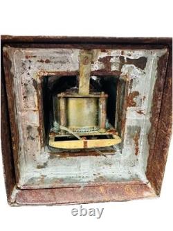 LAMPES 57cm CARCEL D'EPOQUE RESTAURATION BRONZE CISELÉ ET DORÉ MÉCANISME XIX