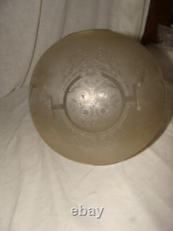 Lampe à pétrole en porcelaine de Satsuma époque fin XIX ème, début XX ème