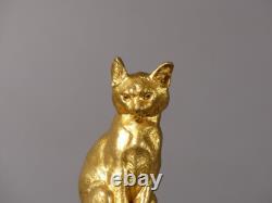 Le Chat Par Clovis Masson Et Susse Frères, Bronze Animalier époque Fin XIX ème