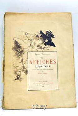 Les affiches illustrées Belle époque 30 planches hors-texte Paris 1886