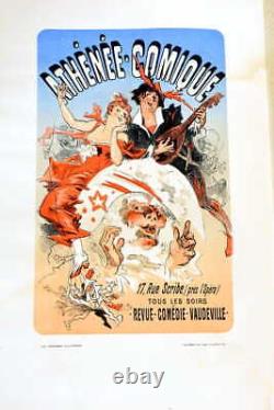 Les affiches illustrées Belle époque 30 planches hors-texte Paris 1886