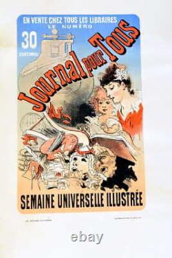 Les affiches illustrées Belle époque 30 planches hors-texte Paris 1886