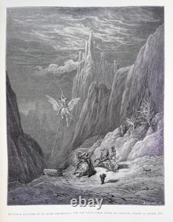 Livre Ancien Orlando Furioso Ludovico Ariosto Gustave Doré Treves 1881 Époque